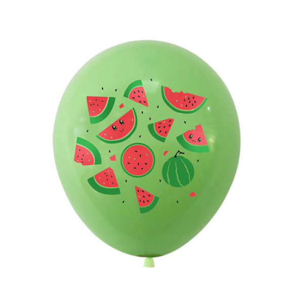 50 stk Vannmelon Festballonger En Melon Bursdagsfest Vannmelon