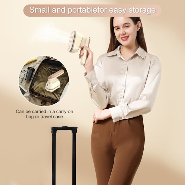 ##/ Klädångare, 800W Ångstrykjärn Bärbar Klädångare Resa ##/
