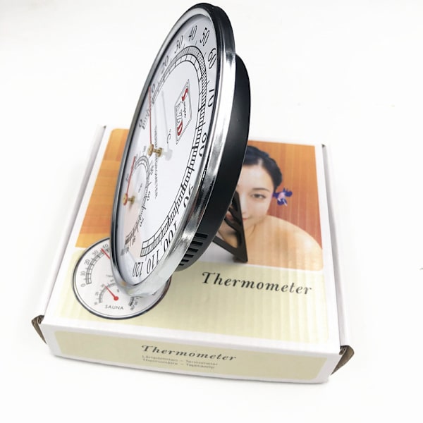 ##/Pearl Rare Bastu Rum Hygrometer Termometer Mätare Celsius Monitor##/