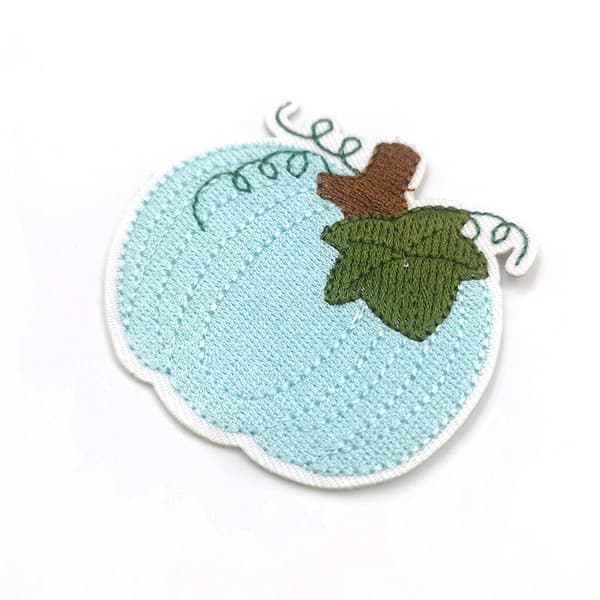 11 stycken Halloween-broderade strykjärnslappar, självhäftande broderi