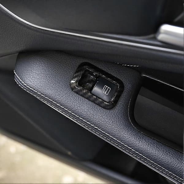 5 stk. Vindusbryterknapp Deksel Trim for Mercedes Benz A B C E CLA GLA GLK ML GLE Klasse W204