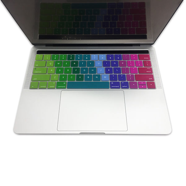 ##/Set med 2 tangentbordsskydd Kompatibelt med Air 13.3/Retina 13.3/15.4 Transparent TPU##/