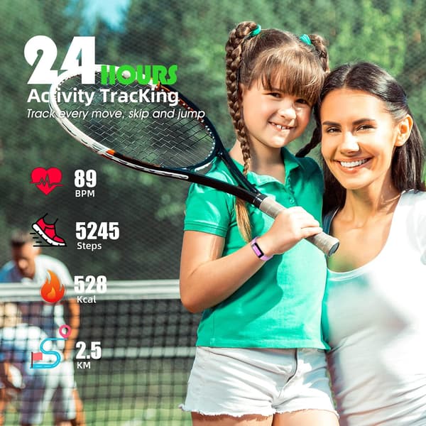##/Fitnessklocka för barn Aktivitetsmätare Stegräknare Pulsmätare##/
