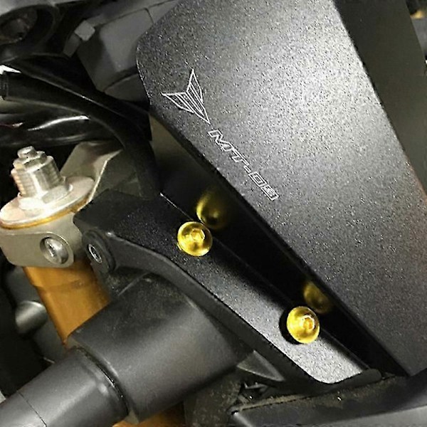 For Yamaha MT-09 FZ-09 motorsykkel modifisert liten vindskjerm aluminiumslegering frontrute deksel