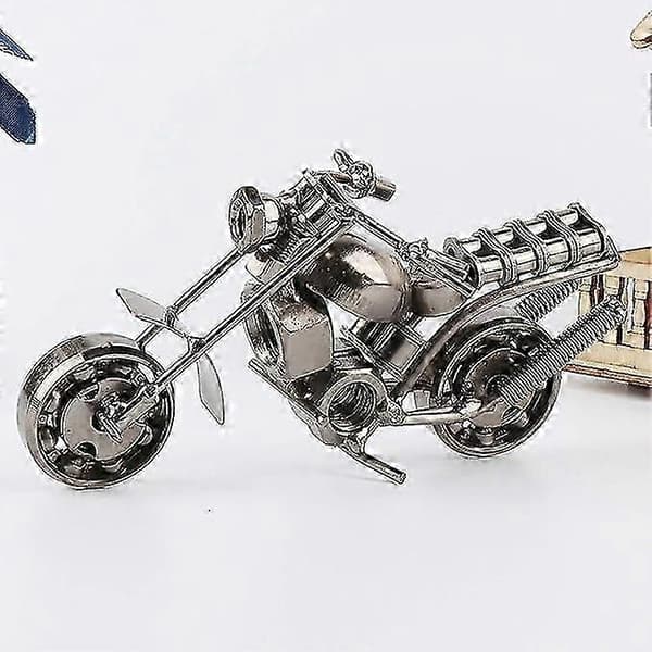 Motorcykelmodell, Järn Motorcykelmodell, Retro Kreativ Järn Motorcykelmodell, Klassisk Mode Motor