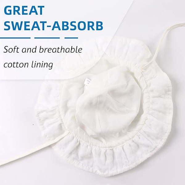 Pitsi Solmu Kesähattu Vauvalle (42-45cm) Puuvilla Auringonhattu Newbo