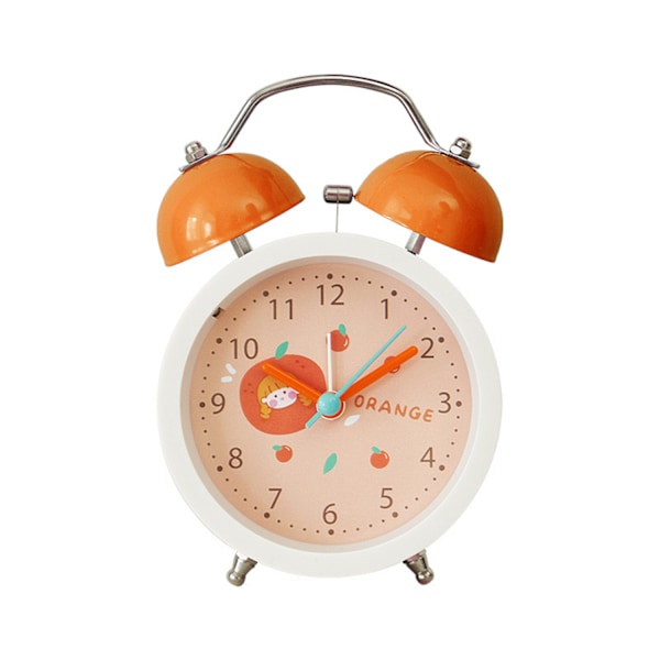 ##/Ljudstark orange väckarklocka för barn##/