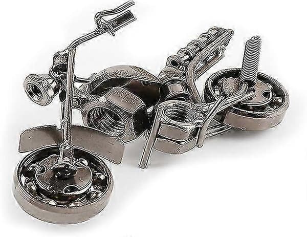Motorcykelmodell, Järn Motorcykelmodell, Retro Kreativ Järn Motorcykelmodell, Klassisk Mode Motor