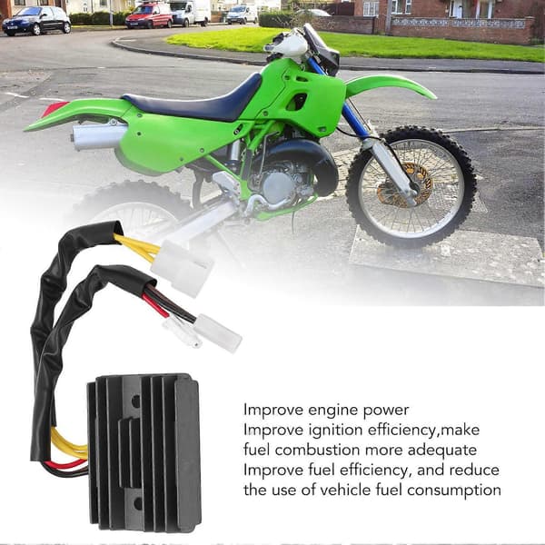 Spänningsregulator 21066?1075 Spänningsreglerad likriktare för KDX250 KDX250SR E1?E2
