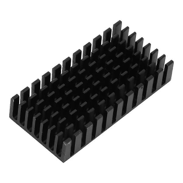 5 stk. P25*10*50-B Aluminium Køleplade Kølefinne til CPU Elektronisk Chip 50*25*10mm