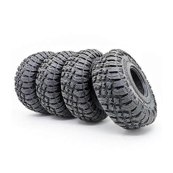 4 st 1.9\" Gummi Rocks Däck / Däck för 1:10 RC Rock Crawler bil för Axial SCX10 90047 MST D90 TF2 T