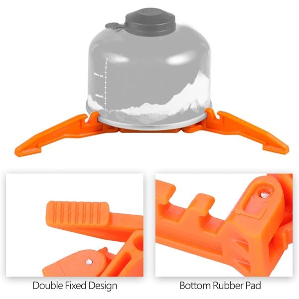 Foldbar Gastankholder PC Gasskovs Stabiliser Stativ Kanister T