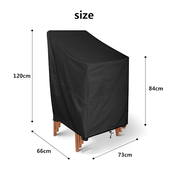 Puutarhatuolien suojapäällinen