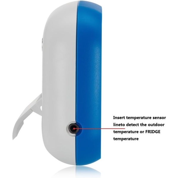 Digital Køleskabs- og Frysertermometer - med Magnet og Stativ