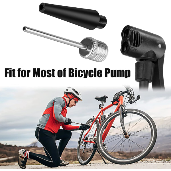 5 st cykelpumpventilsadaptrar, cykelventilsadapter till C