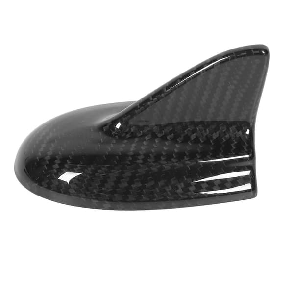 Kolfiber Bilantennskydd Hajfena Trim Dekor Passar Dodge Challenger Challenger SRT 2015+