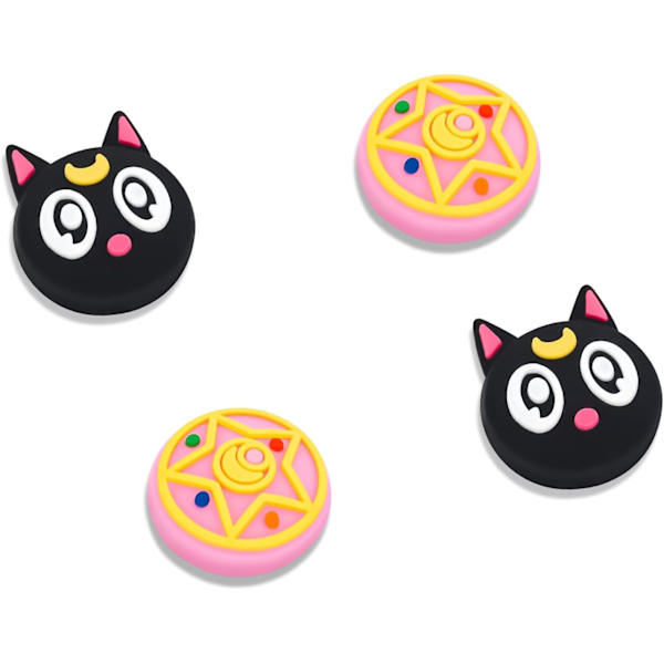 Grepphattar Kompatibla Katt och Stjärna (4 st) med Switch & Switch Lite