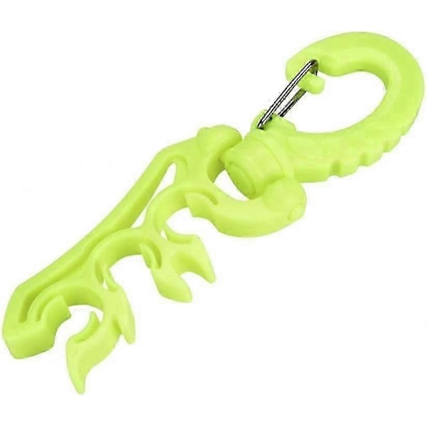 Dykkerslange, 2 farger dykkerslangeholder med dobbel BCD-plastklips Scuba-slangeregulator Dykk Ac
