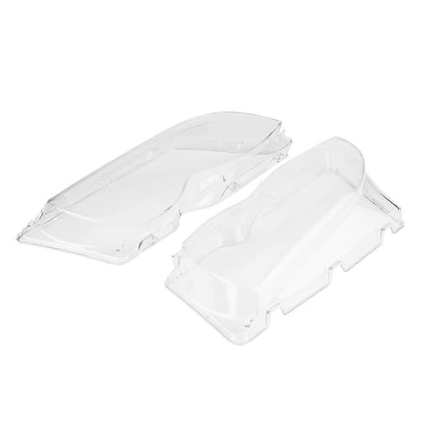1 par främre vänster + höger strålkastare klar plastlins skydd för BMW E46 3-serie 4DR 02-05