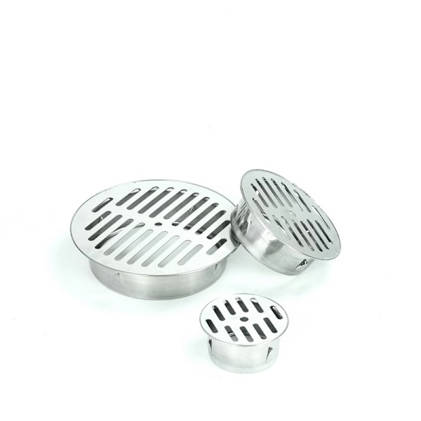 ##/Ø110mm (201) Avtagbar Rostfritt Stål Avloppsskydd - Duschavloppslock - Anti-Igentäppning - Utomhus - Balkong Innergård##/