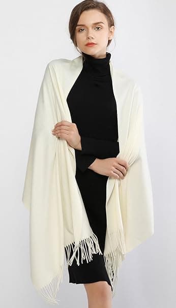 ##/Vintervarm Pashmina-sjal för kvinnor och män - Lång, stor och mjuk##/