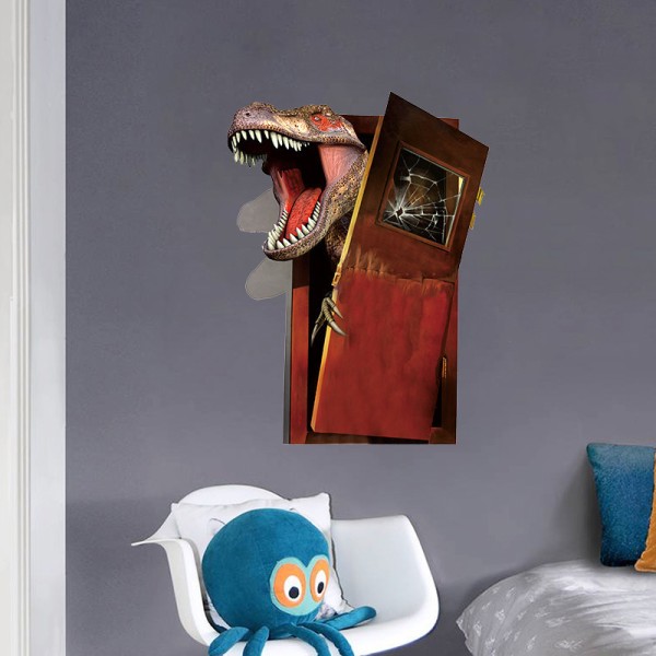 En 45 × 60 cm dinosauriebakgrund för sovrum och vardagsrum dekoration för hemmet