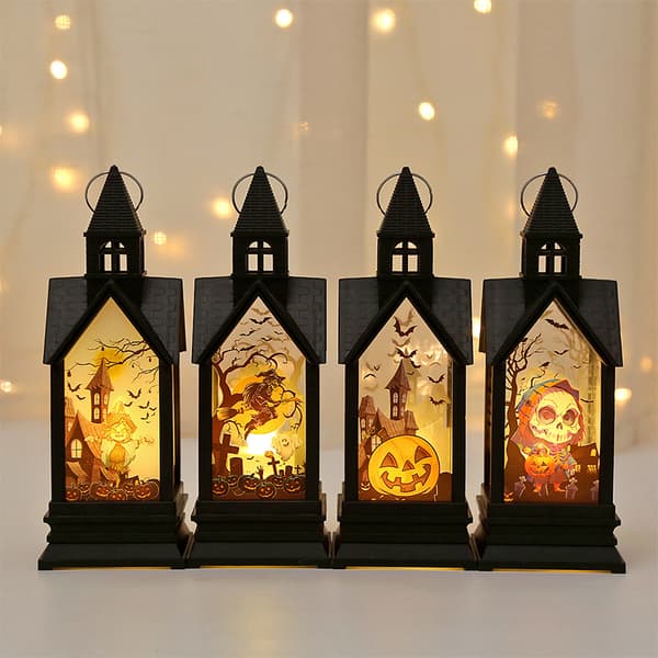 ##/Halloweenlykta dekoration - skrämma, Halloween LED-ljus ##/