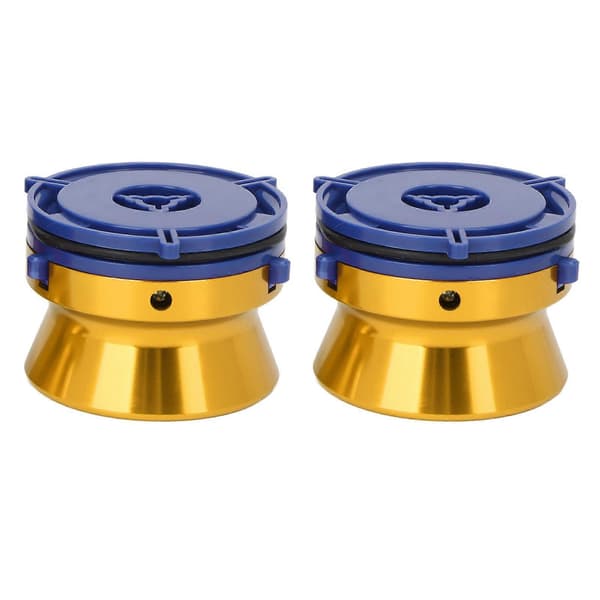 1 Par NAB Hub-adaptere Polert Aluminiumslegering Universell Lasteenhet 10 Tommers Åpner for Studer ReVox for Akai Gull