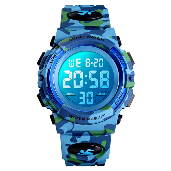 ##/Kronograf Barnklocka Digital Sport Multifunktion Kronograf##/