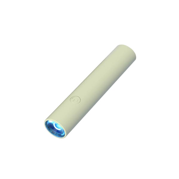 /#/1 stk lille bærbar neglelampe, USB, timer, grøn/#/