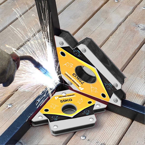 Loddeplasseringspilform Magnetisk Multifunksjonell Flere Vinkler Sveiseposisjonerer for Sveising 75KG