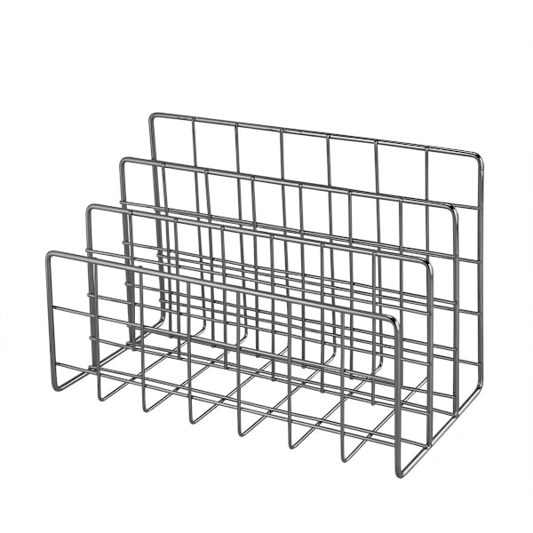 ##/Metallisk Kontorrekkeskap med 3 Rom, Metallstativ Kan##/