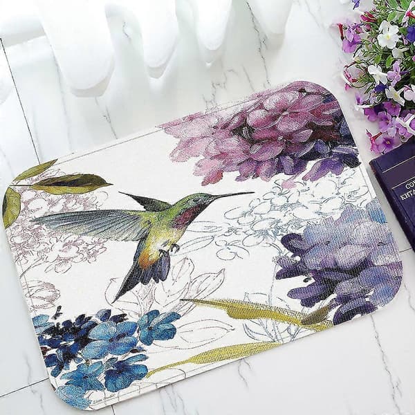 Kolibri Antiskli Dørmatte Innendørs/Utendørs/Baderomsmatte 40x60 Cm B--24345