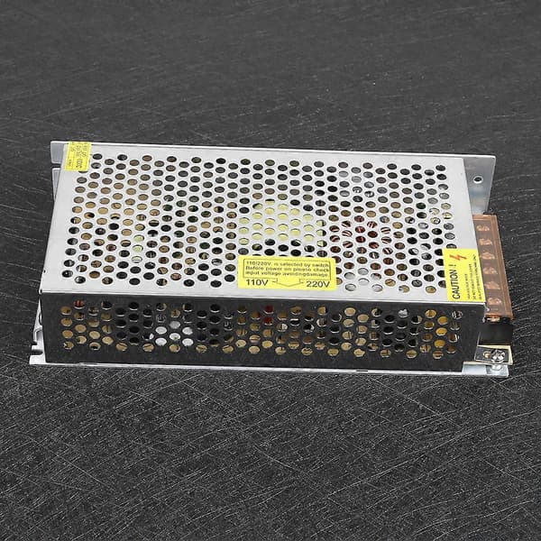 LED Strømforsyning Bryter Driver med Pære Transformator 100W-500W AC 110/220V til DC 12V (12V12.5A150W)