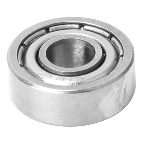 10 st Universal Dubbelskärmade Höghastighets Djupgående Metall Stål Kullager Set (605-zz)