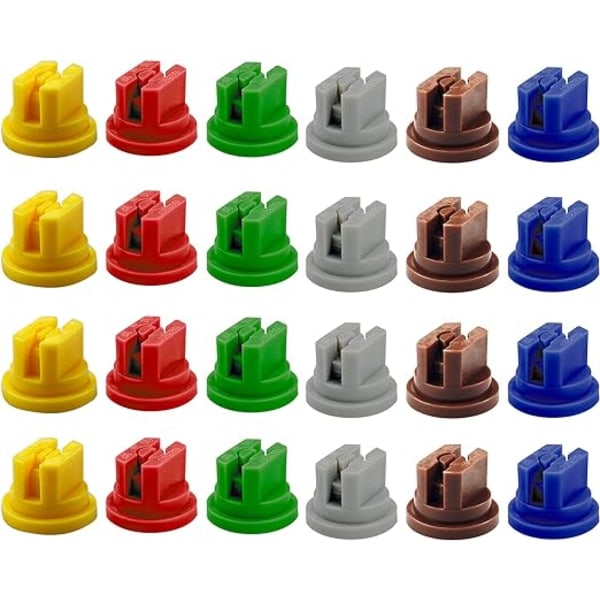 24pcs 110 Degree Plastic Spray Nozzles for Agriculture Forestry