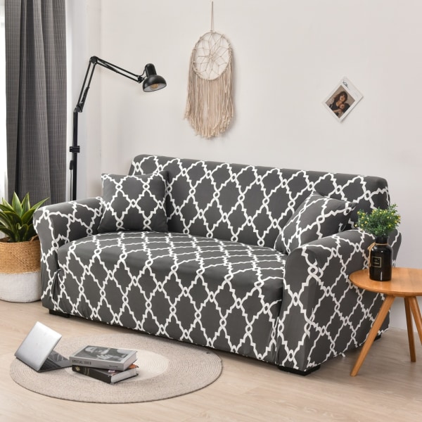 Cover 2 istuttava 150-185 cm sohvan cover käsinojilla Modern Uni