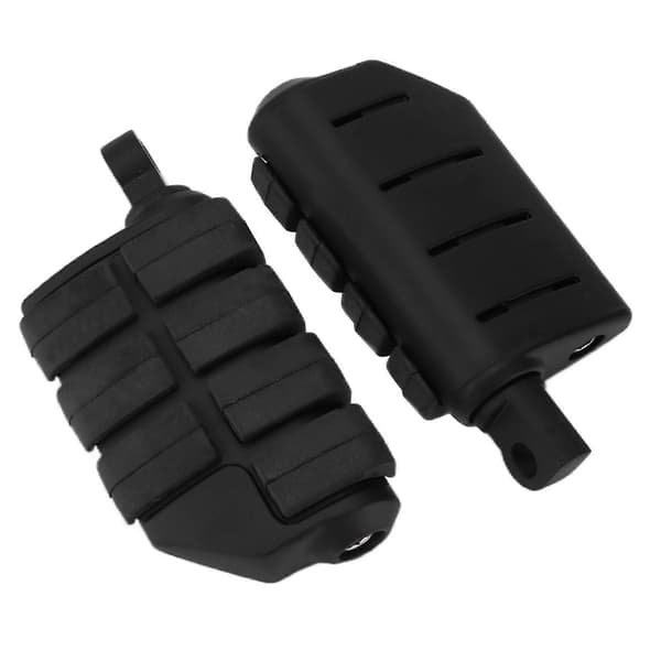 Motorcykel Fodstøtter CNC Aluminium Legering Gummi Universal Erstatning Til Kawasaki Sort