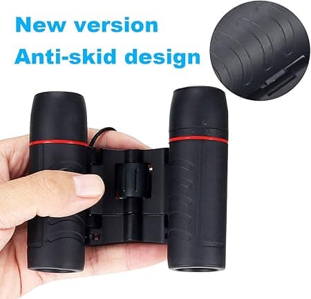 Mini Kikare 30x60 Kompakt Vikbar Teleskop med Vattentät
