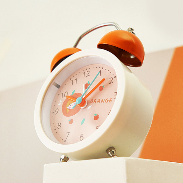 ##/Ljudstark orange väckarklocka för barn##/
