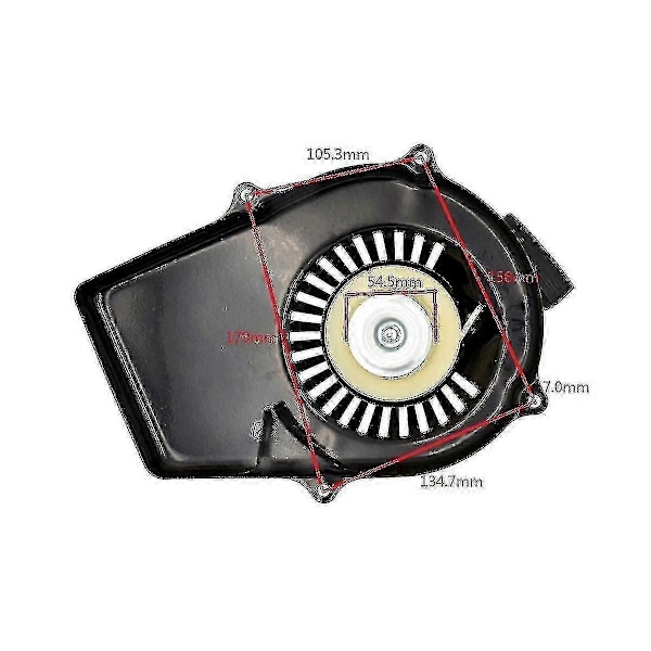 Plastikklo Bensin Generator Start Reparasjonsdel For Et950 Et650 Tg950 Tg650 650w 800w 950w 1000w