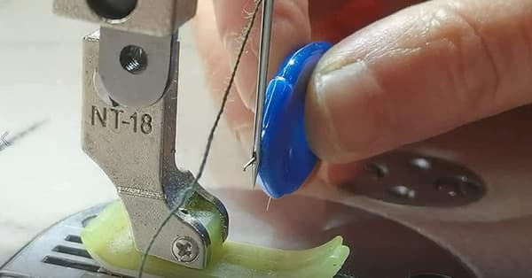 Nåletråd til Syning DIY Plastik Garn Loop Enkelt Nåletråd