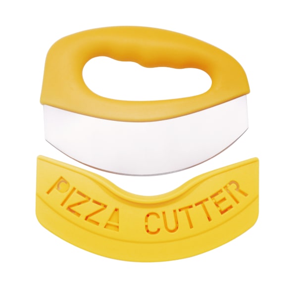 Pietuley Pizzakutter med Degkniv, Pizzakutter med Skydd