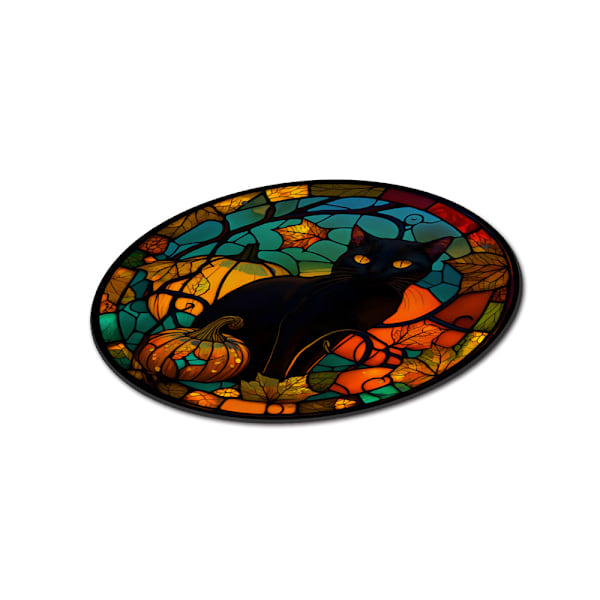 ##/Akryl Halloween Henge - Svart Katt, Henge Skilt for Hjemmedekor##/