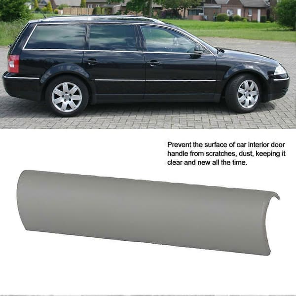 Dekorasjonsdeksel for innvendig dørhåndtak Passer for B5 MK4 1998-2005 3B0867175Grå