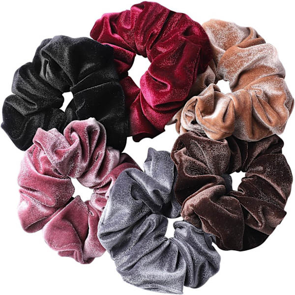 6 Venyttävää Voluminous Hair Loopia Voluminous Hair Loops Pehmeä Hius B