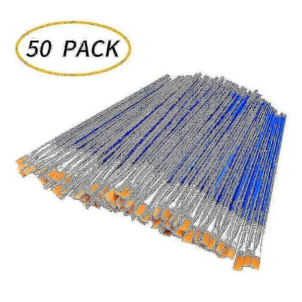 50 stk. flate malerkoster, liten kost bulk for detaljmaling