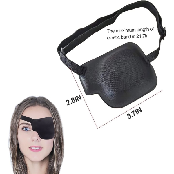 Strabismus Ögonlapp, Vänster Ögonlapp, Ögonlappar, Justerbar