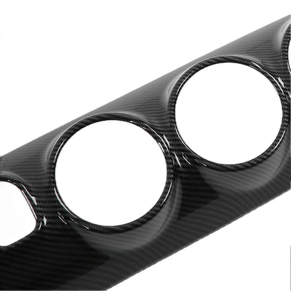 Ventilationsrist til klimaanlæg med ramme til forlygtekontakt, kulfiberstil, erstatning for CLA C118 2020+