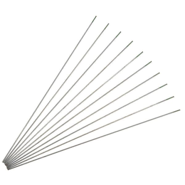 10 stk. WP wolfram elektrode lysbue nål for sveising av tynt aluminiumstål grønn 1,0 mm